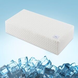 White Gel-Infused Cooling Pillow